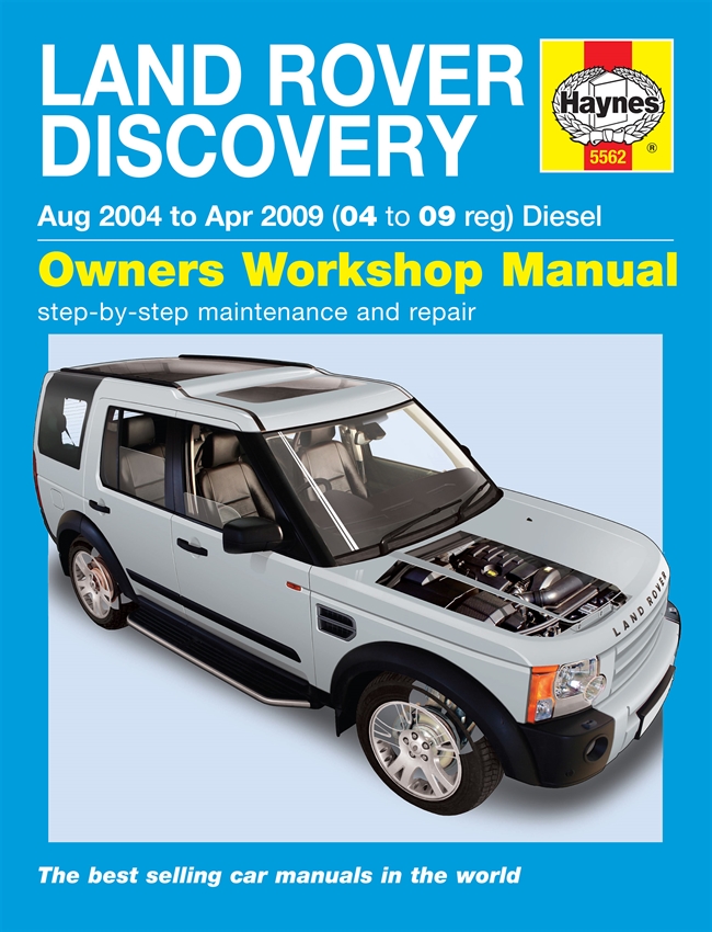 Haynes Land Rover Discovery 3 diesel manual årg. 0409